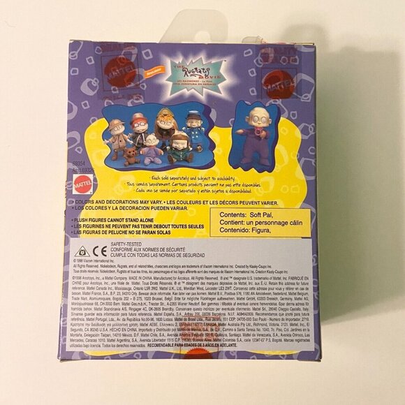 Vintage 1998 The Rugrats Movie Phil Soft Pal Nickelodeon Mattel Action Figure - Picture 7 of 16
